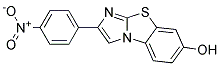 2-(4-NITRO-PHENYL)-BENZO[D]IMIDAZO[2,1-B]THIAZOL-7-OL Struktur