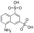 1-Naphthylamine-5,7-Disulonic Acid Struktur