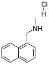 (1-Naphthylmethyl)Methylamine HCL Struktur