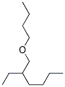 1-Butoxy-2-ethylhexan Struktur