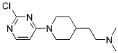 2-[1-(2-chloropyrimidin-4-yl)piperidin-4-yl]-N,N-dimethylethanamine Struktur