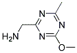 2-AMINOMETHYL-4-METHYL-6-METHOXY-1,3,5-TRIAZINE Struktur