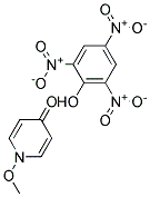 1-METHOXY-4(1H)-PYRIDINONEPICRATE Struktur