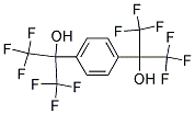 2,2'-(P-PHENYLENE)BIS(1,1,1,3,3,3-HEXAFLUORO-2-PROPANOL) Struktur