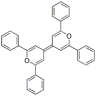 2,2',6,6'-TETRAPHENYL-4,4'-BIPYRANYLIDENE Struktur