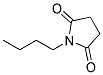 1-BUTYL-2,5-PYRROLIDINEDIONE Struktur