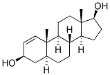 1,(5ALPHA)-ANDROSTEN-3BETA,17BETA-DIOL Struktur