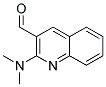 2-(DIMETHYLAMINO)-3-QUINOLINECARBOXALDEHYD Struktur