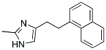 2-METHYL-4-(2-NAPHTHALEN-1-YL-ETHYL)-1H-IMIDAZOLE Struktur