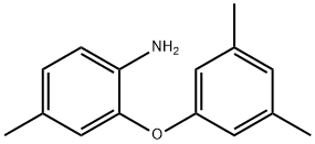 2-(3,5-DIMETHYLPHENOXY)-4-METHYLANILINE Struktur