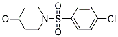 1-[(4-CHLOROPHENYL)SULFONYL]TETRAHYDRO-4(1H)-PYRIDINONE Struktur