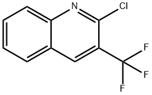 2-CHLORO-3-(TRIFLUOROMETHYL)QUINOLINE Struktur