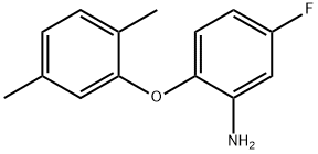 2-(2,5-DIMETHYLPHENOXY)-5-FLUOROANILINE Struktur