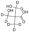 2,2-BIS(HYDROXYMETHYL-D2)PROPIONIC-3,3,3-D3 ACID Struktur