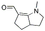 1-METHYL-1,2,3,3A,4,5-HEXAHYDRO-CYCLOPENTA[B]PYRROLE-6-CARBALDEHYDE Struktur