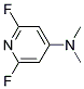 (2,6-DIFLUORO-PYRIDIN-4-YL)-DIMETHYL-AMINE Struktur