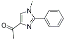 1-(1-METHYL-2-PHENYL-1H-IMIDAZOL-4-YL)-ETHANONE Struktur