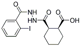 (1S,2R)-2-([2-(2-IODOBENZOYL)HYDRAZINO]CARBONYL)CYCLOHEXANECARBOXYLIC ACID Struktur