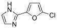 2-(5-CHLORO-FURAN-2-YL)-1H-IMIDAZOLE Struktur