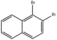 1,2-Dibromonaphthalene Structure