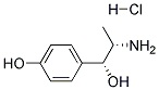 (1R,2S)-2-Amino-1-(4-Hydroxyphenyl)propan-1-ol Hcl  Struktur