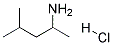 2-Amino-4-methylpentane hydrochloride Struktur