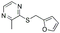 2-FURFURYLMERCAPTO-3-METHYL PYRAZINE Struktur