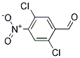 2,5-DICHLORO-4-NITRO-BENZALDEHYDE Struktur