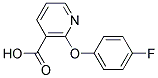 2-(4-氟苯氧基)煙酸, 97+%, , 結(jié)構(gòu)式