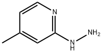 2-hydrazino-4-methylpyridine Struktur