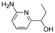 1-(6-aminopyridin-2-yl)propan-1-ol Struktur