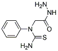 2-(1-PHENYLTHIOUREIDO)ACETOHYDRAZIDE Struktur