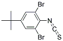 2,6-Dibromo-4-tert-butylphenylisothiocyanate Struktur