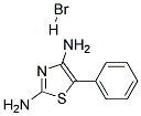 2,4-DIAMINO-5-PHENYLTHIAZOL HYDROBROMIDE Struktur