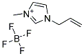 1-ALLYL-3-METHYLIMIDAZOLIUM TETRAFLUOROBORATE Struktur