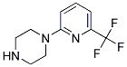 1-(6-TRIFLUOROMETHYL)-2-PYRIDINYL PIPERAZINE Struktur