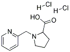 1-PYRIDIN-2-YLMETHYL-PYRROLIDINE-2-CARBOXYLIC ACID DIHYDROCHLORIDE Struktur