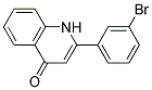 2-(3-BROMO-PHENYL)-1H-QUINOLIN-4-ONE Struktur