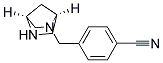 (1S,4S)-4-(2,5-DIAZA-BICYCLO[2.2.1]HEPT-2-YLMETHYL)-BENZONITRILE Struktur