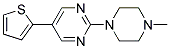 2-(4-METHYLPIPERAZIN-1-YL)-5-THIEN-2-YLPYRIMIDINE Struktur