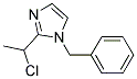 1-BENZYL-2-(1-CHLORO-ETHYL)-1H-IMIDAZOLE Struktur