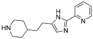 2-[5-(2-PIPERIDIN-4-YLETHYL)IMIDAZOL-2-YL]PYRIDINE Struktur