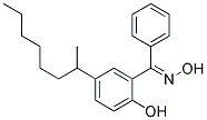 2-Hydroxy-5-sec-octylbenzophenone oxime Struktur