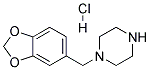 1-Piperonyl-Piperazine HCl Struktur