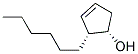 (1S,2R)-2-HEXYL-CYCLOPENT-3-ENOL Struktur