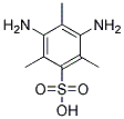 2,4-Diaminomesitylene-6-sulfonic acid Struktur