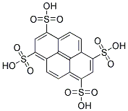 1,3,6,8-PYRENETETRASULPHONIC ACID Struktur