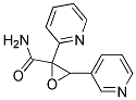 2-(2-PYRIDYL)-3-(3-PYRIDYL)OXIRANE-2-CARBOXAMIDE, TECH Struktur