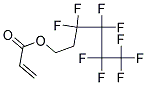 1H,1H,2H,2H-PERFLUOROHEXYL ACRYLATE Struktur