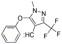 [1-METHYL-5-PHENOXY-3-(TRIFLUOROMETHYL)-1H-PYRAZOL-4-YL]METHANO Struktur